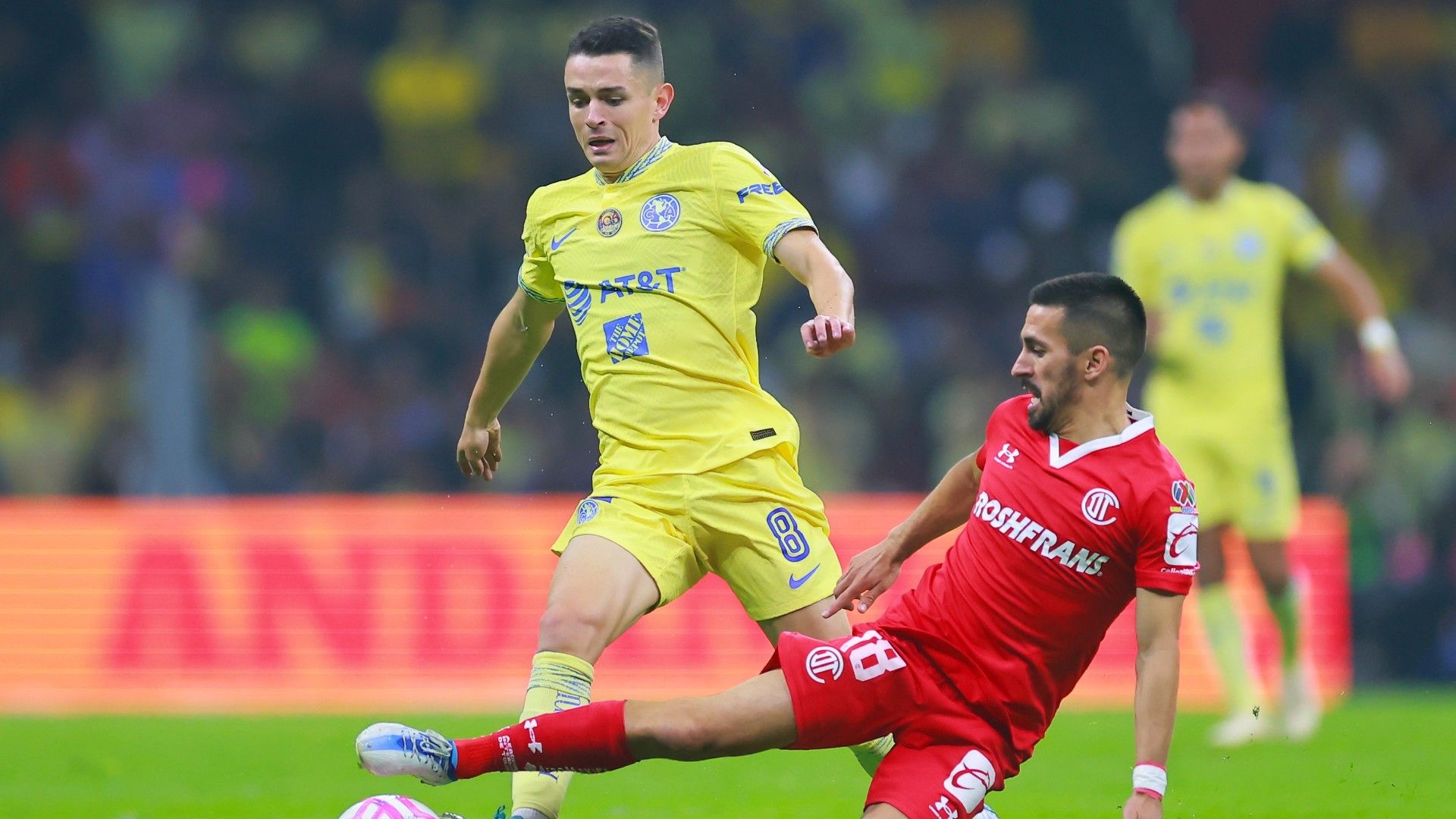 Álvaro Fidalgo Fernando Navarro América Toluca Apertura 2022