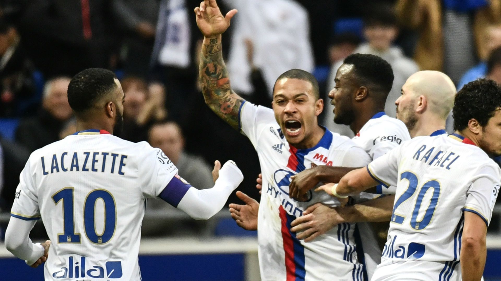 Memphis Depay Lyon Metz Ligue 1 26022017