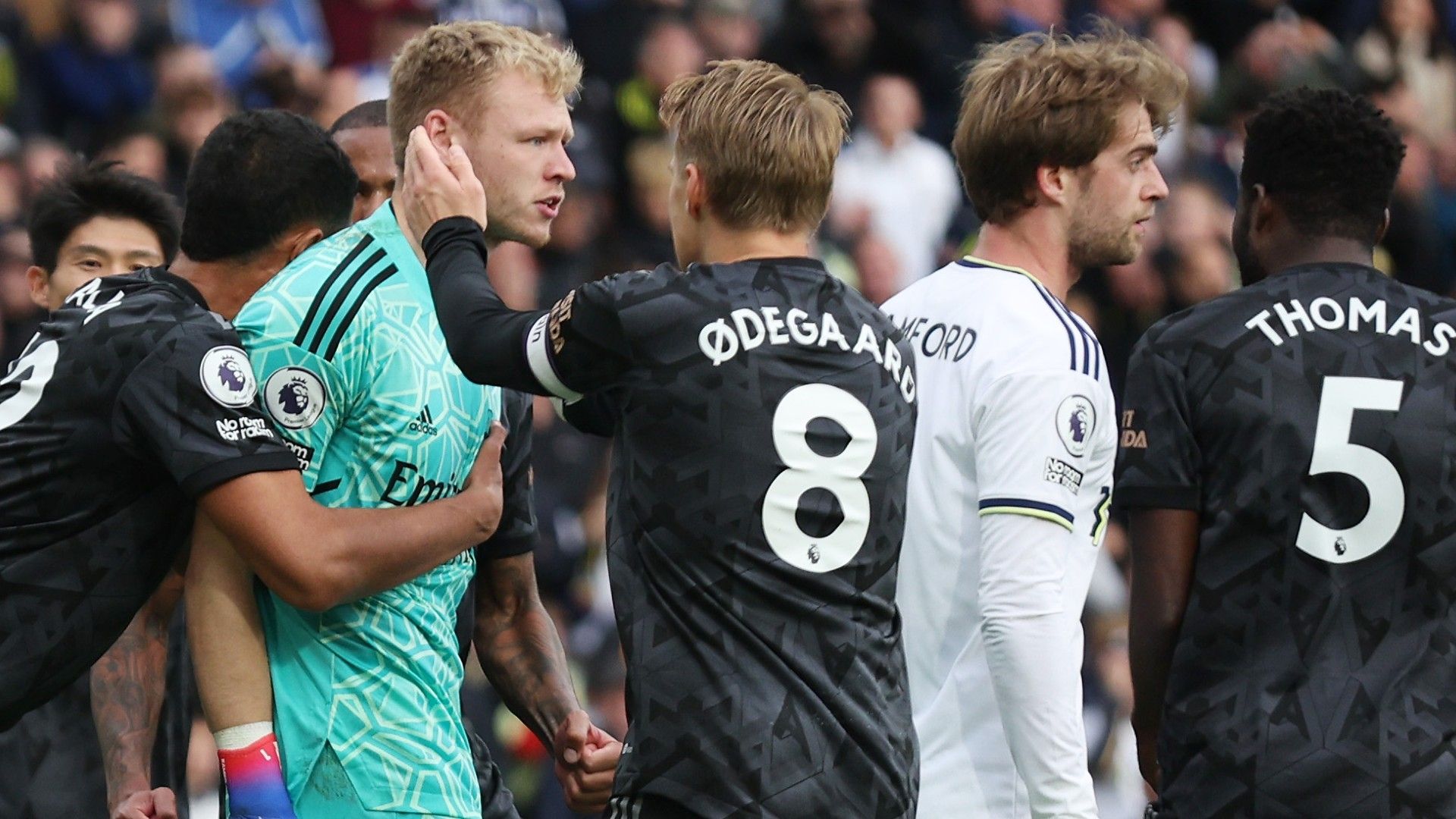 Aaron Ramsdale Arsenal Leeds 2022-23