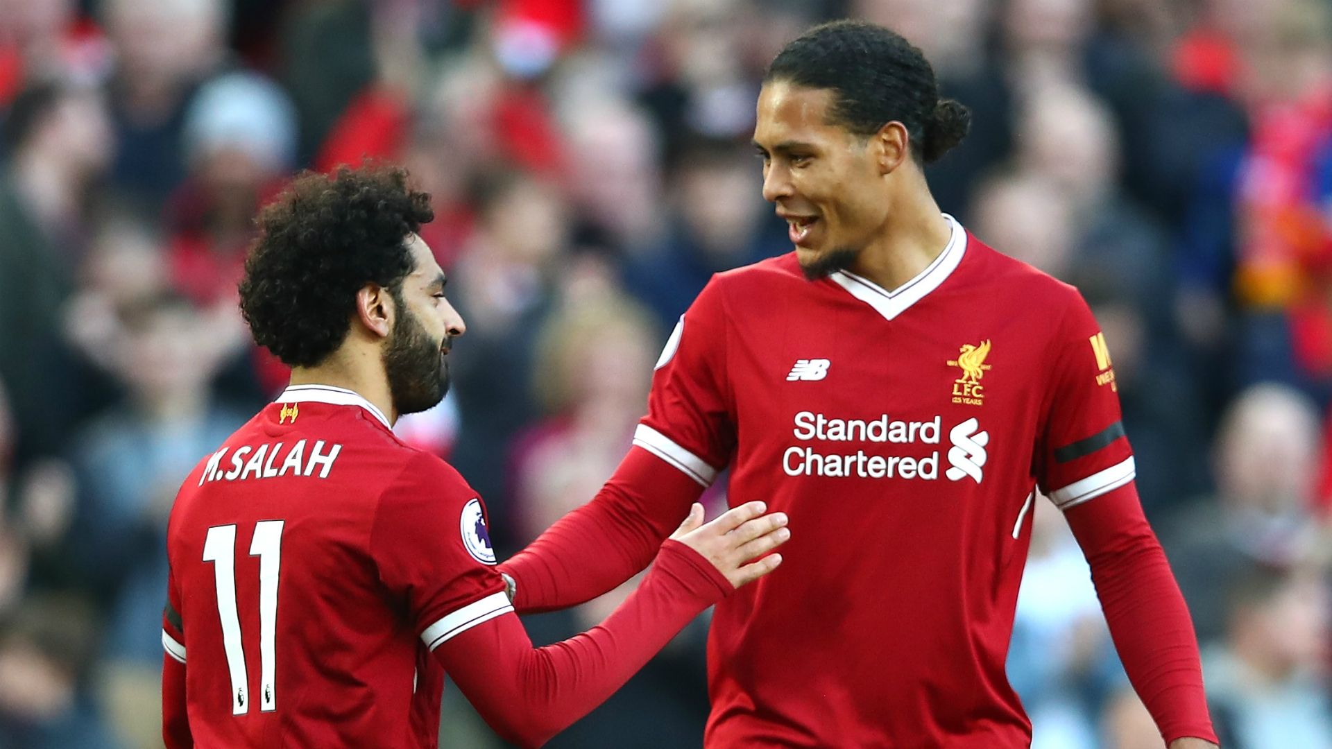 Mohamed Salah, Virgil Van Dijk - Liverpool