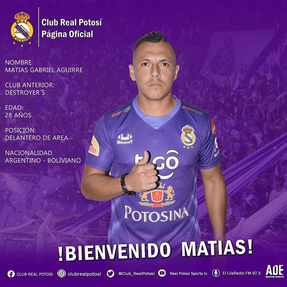 Matías Aguirre, Real Potosí