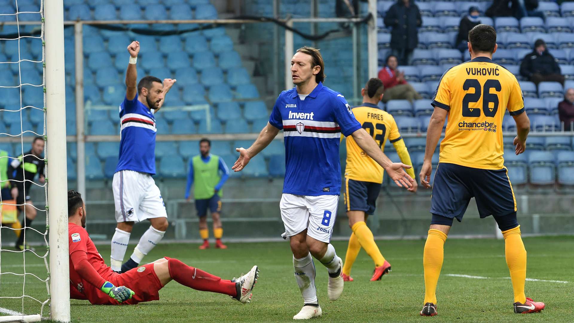 Sampdoria Verona Barreto