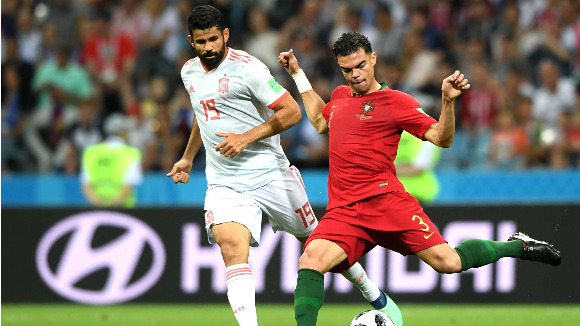 Diego Costa Pepe Portugal Spain 12162018 World Cup