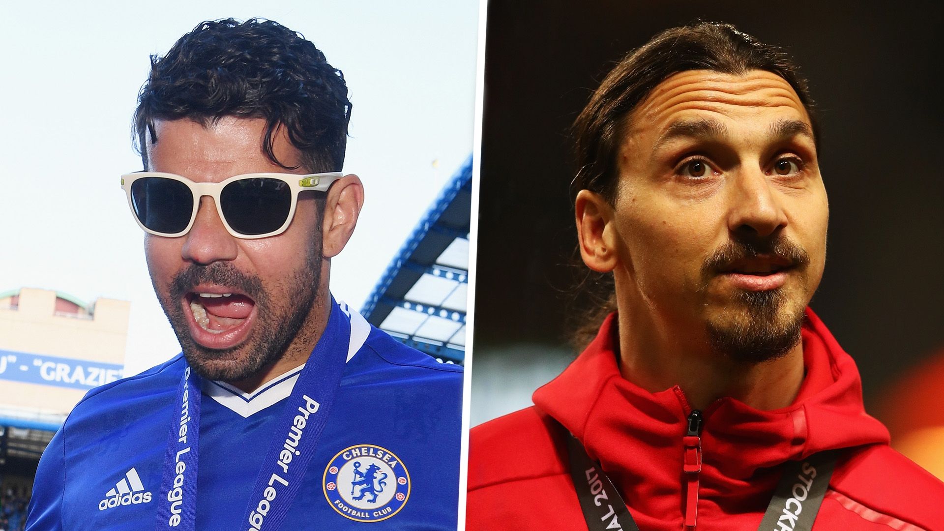 Diego Costa Zlatan Ibrahimovic