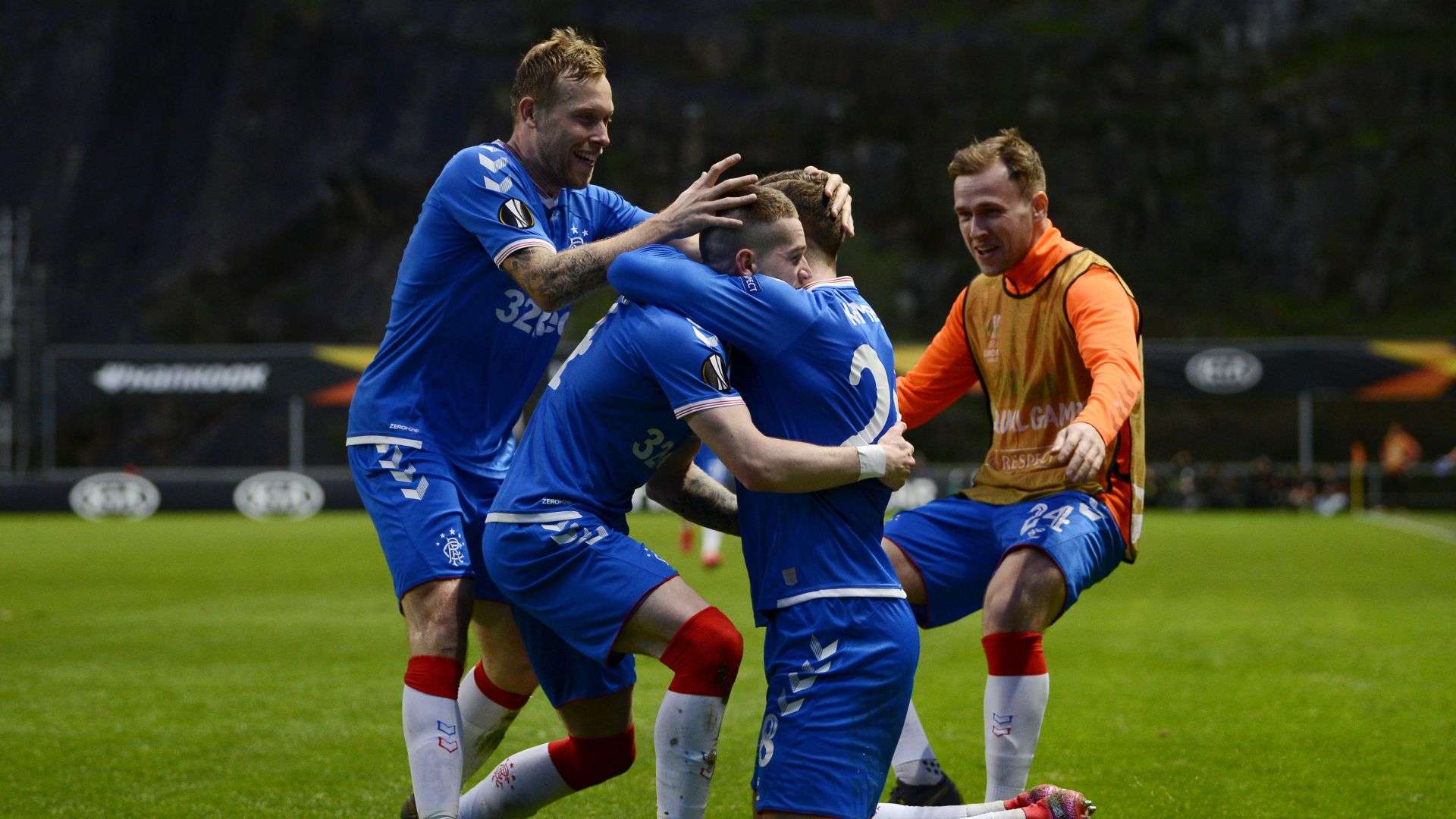 Ryan Kent Sporting Braga Rangers UEFA Europa League