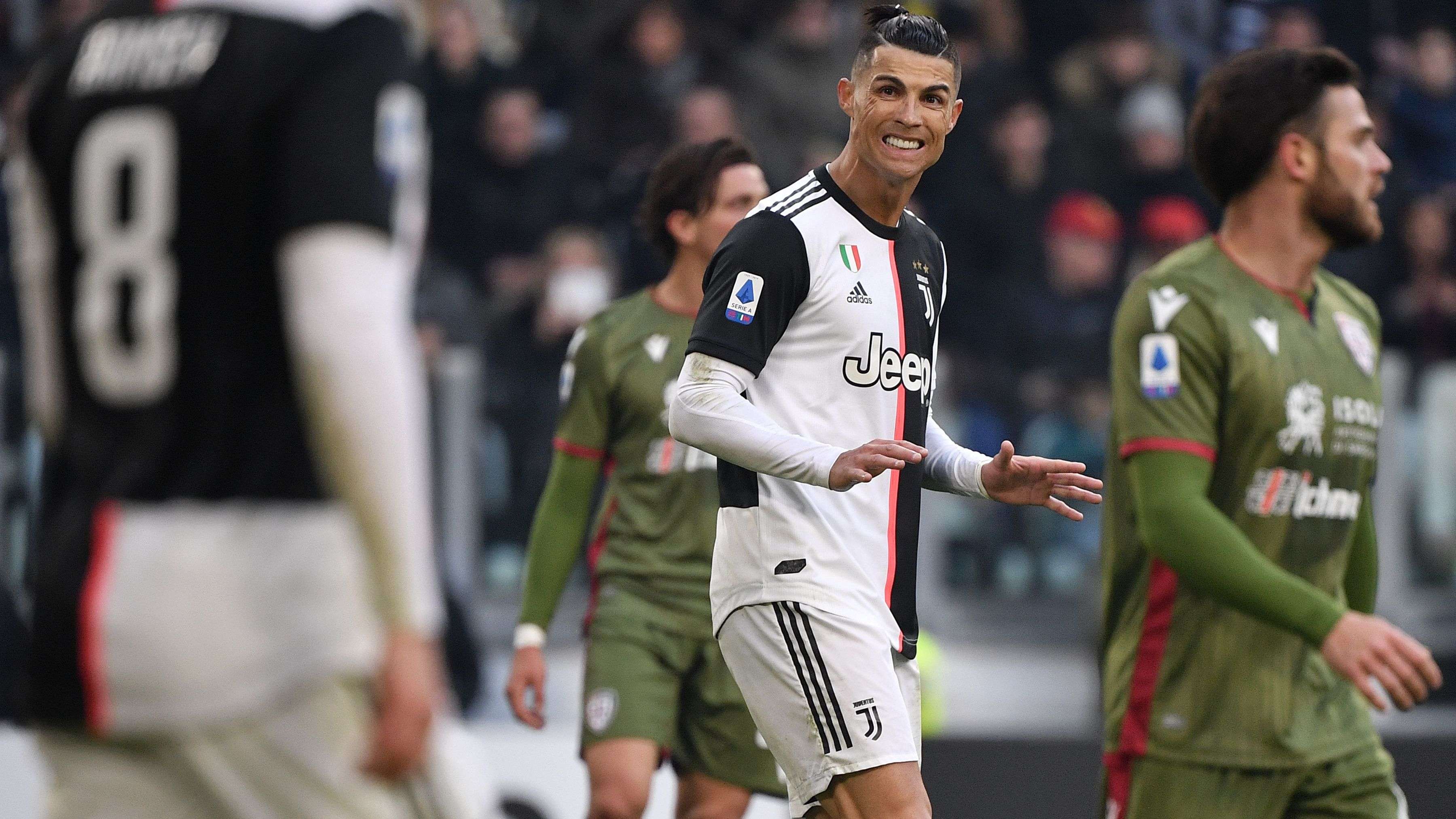 Cristiano Ronaldo Juventus Cagliari Calcio