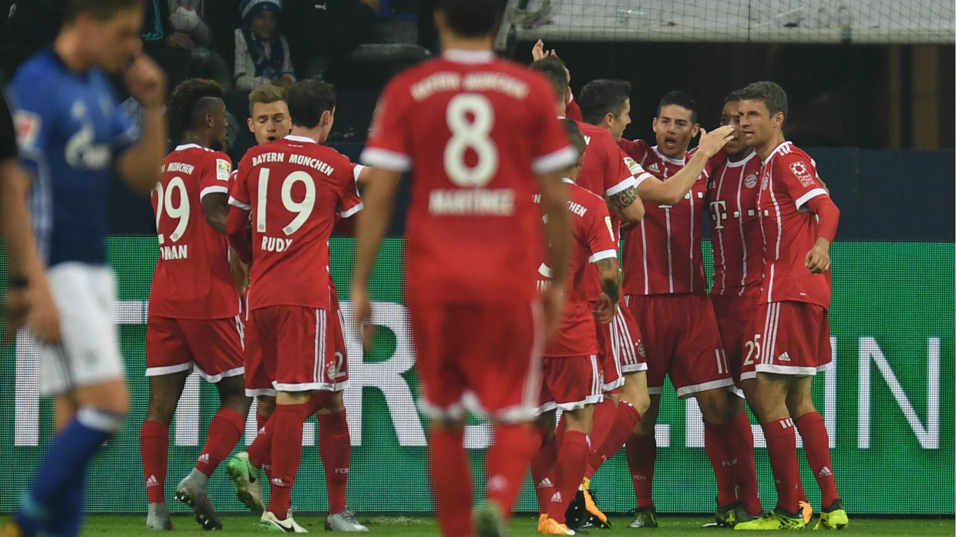 James Rodriguez FC Schalke 04 Bayern Munchen Bundesliga 19092017