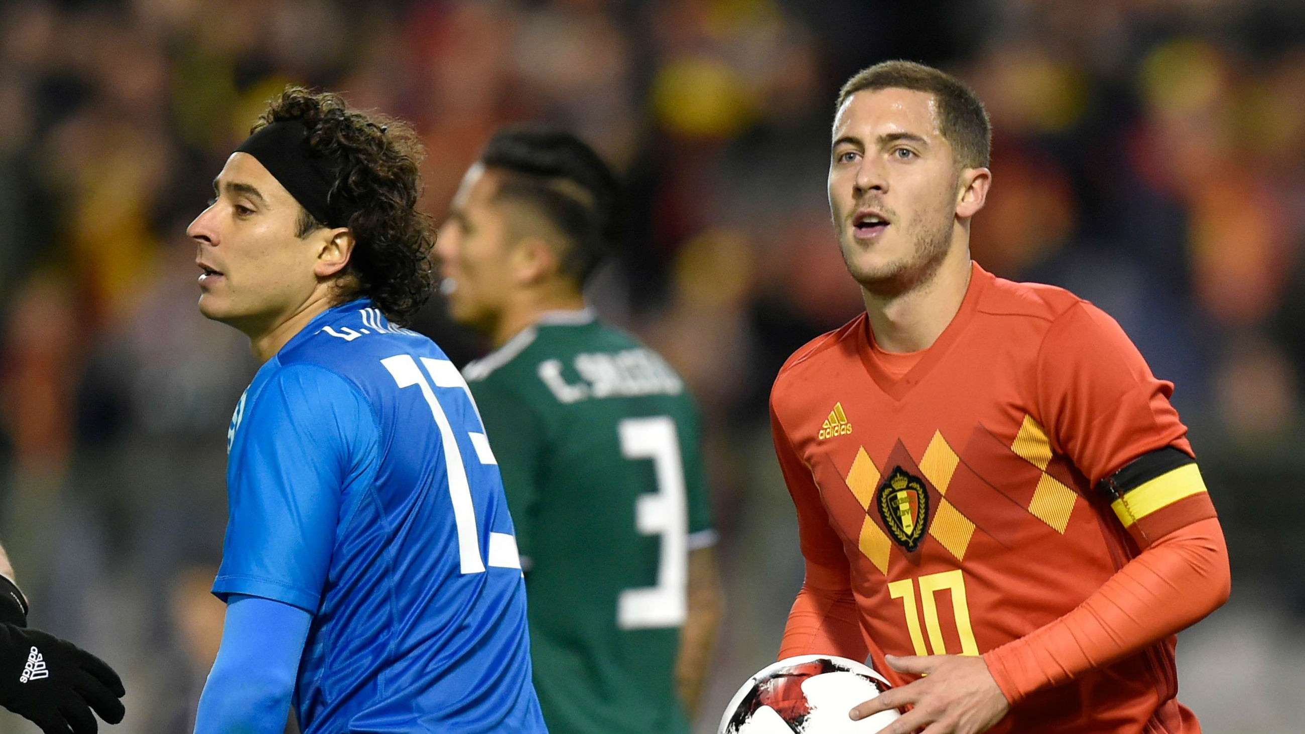 Eden Hazard Belgium Mexico