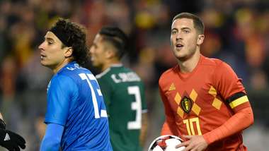Eden Hazard Belgium Mexico