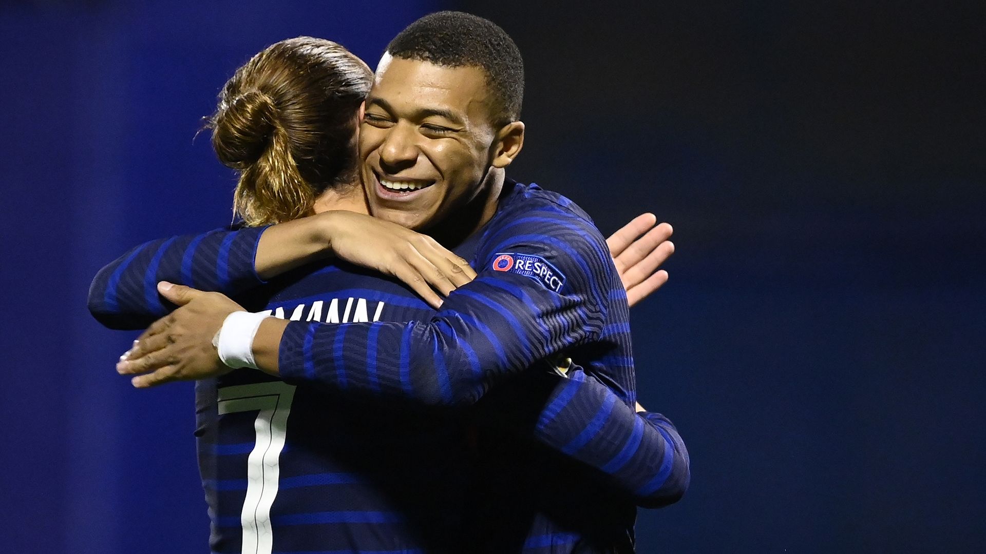 Kylian Mbappe Antoine Griezmann France 2020