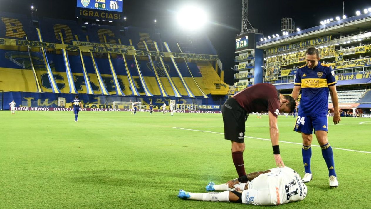 Marinho Izquierdoz Boca Juniors Santos Copa Libertadores 06012021