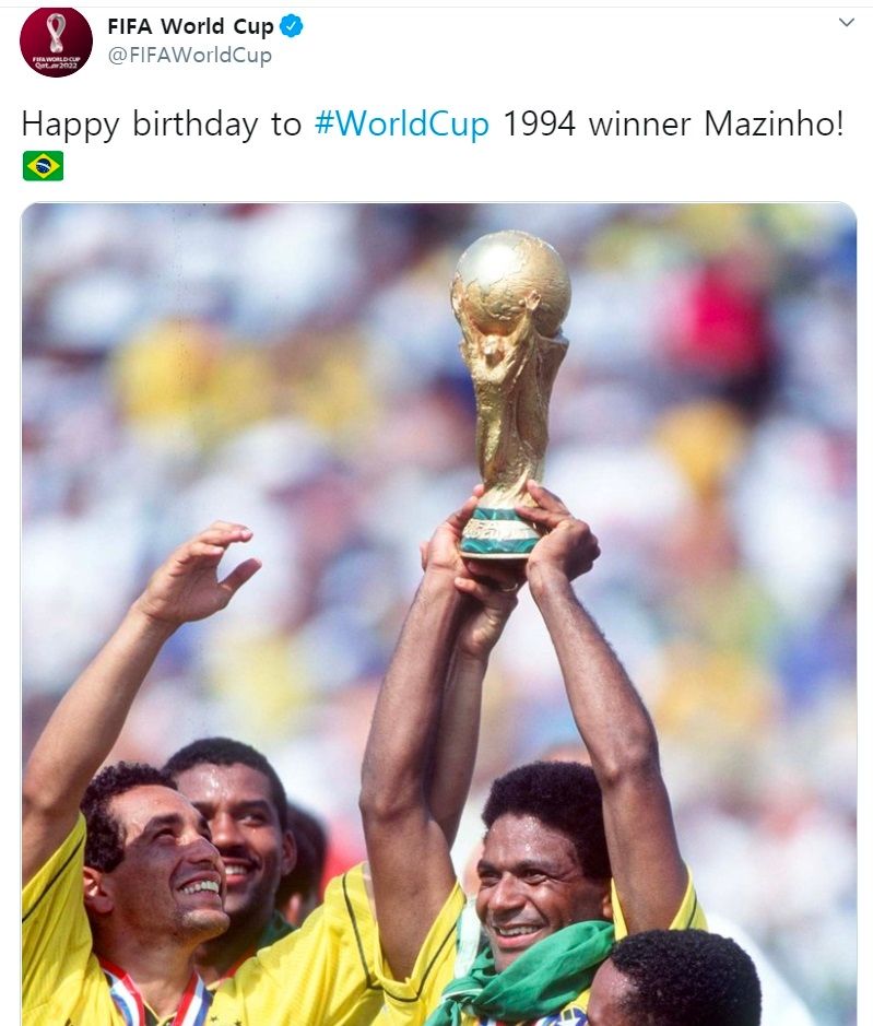 1994 WC WINNER MAZINHO