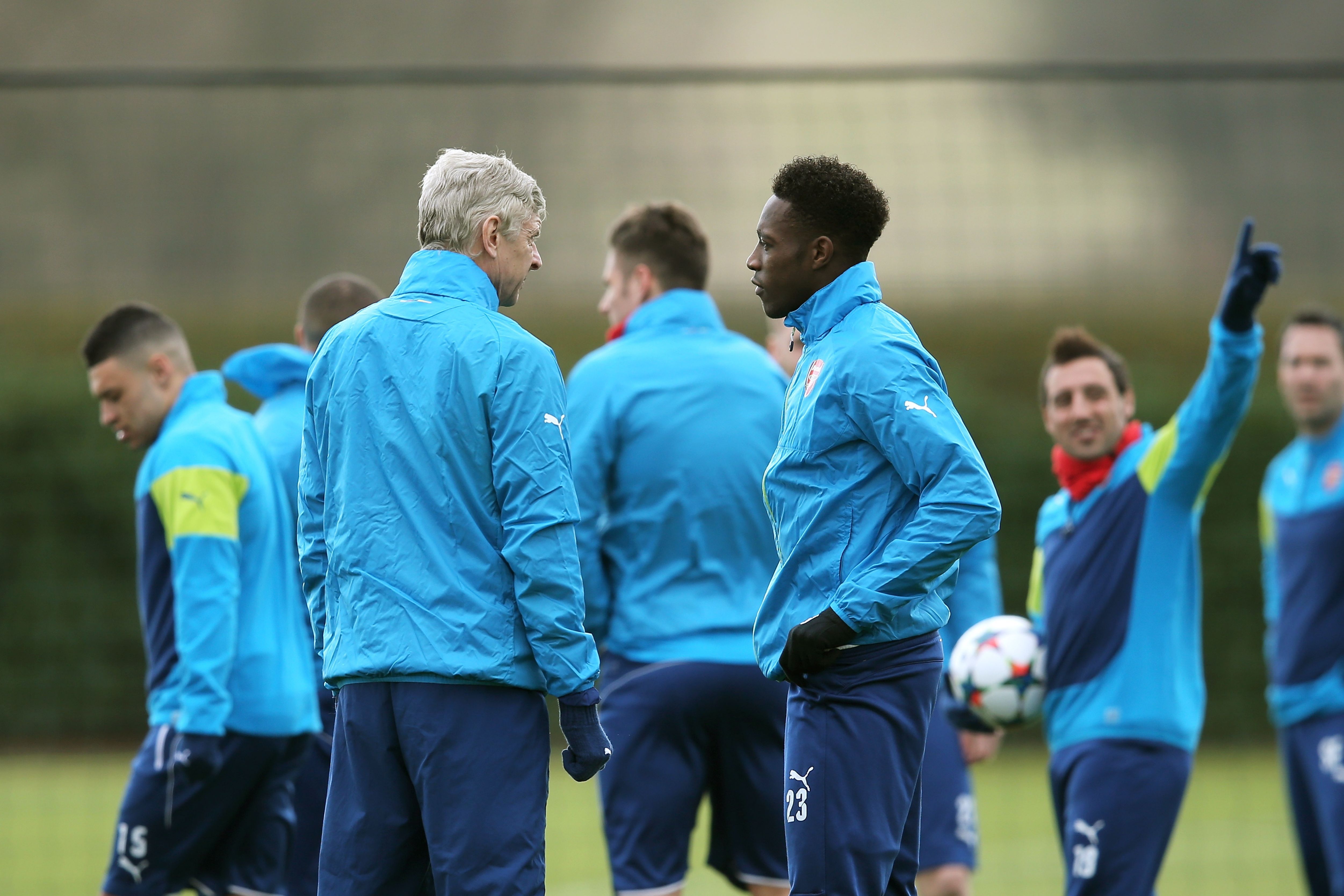 Arsene Wenger & Danny Welbeck, Arsenal