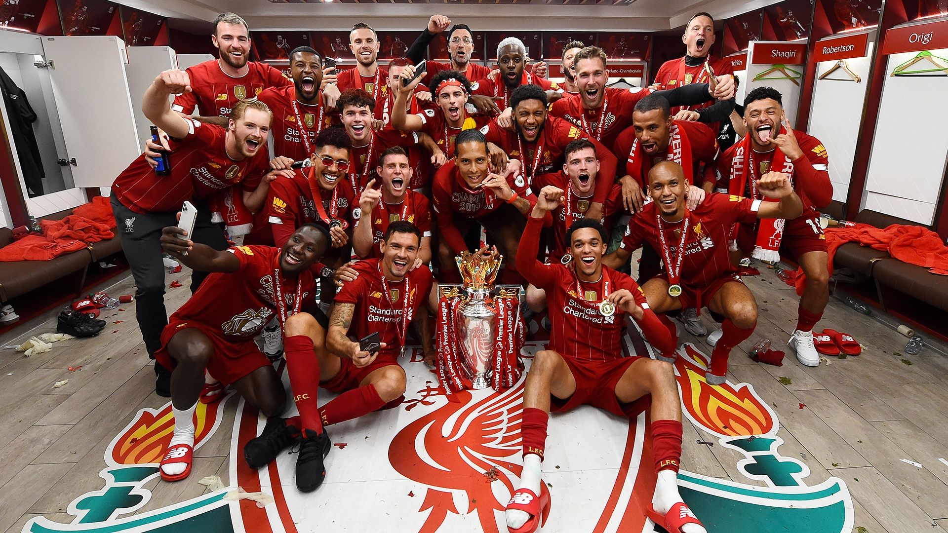 Liverpool 2019-20 Premier League champions