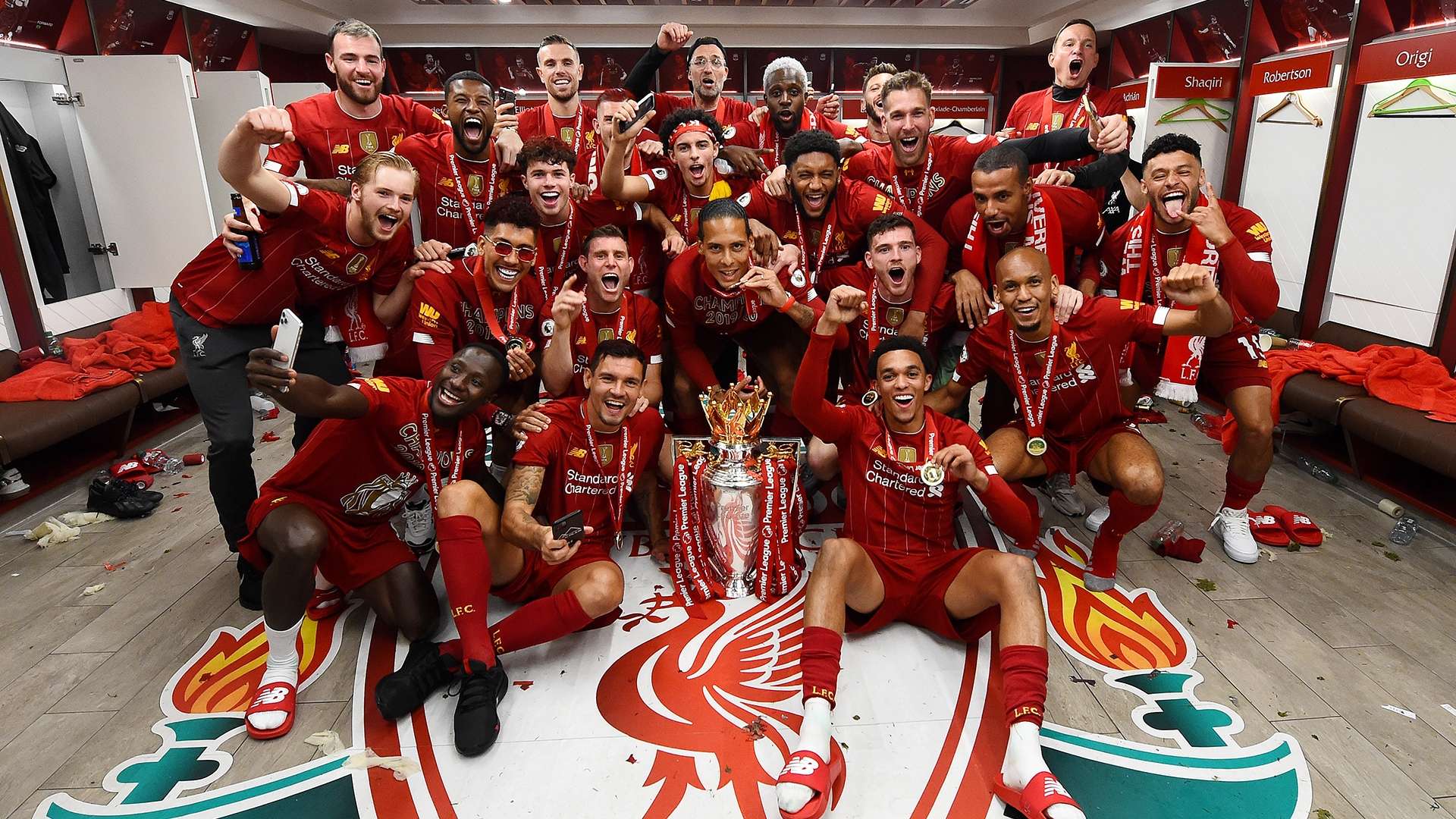 Liverpool 2019-20 Premier League champions