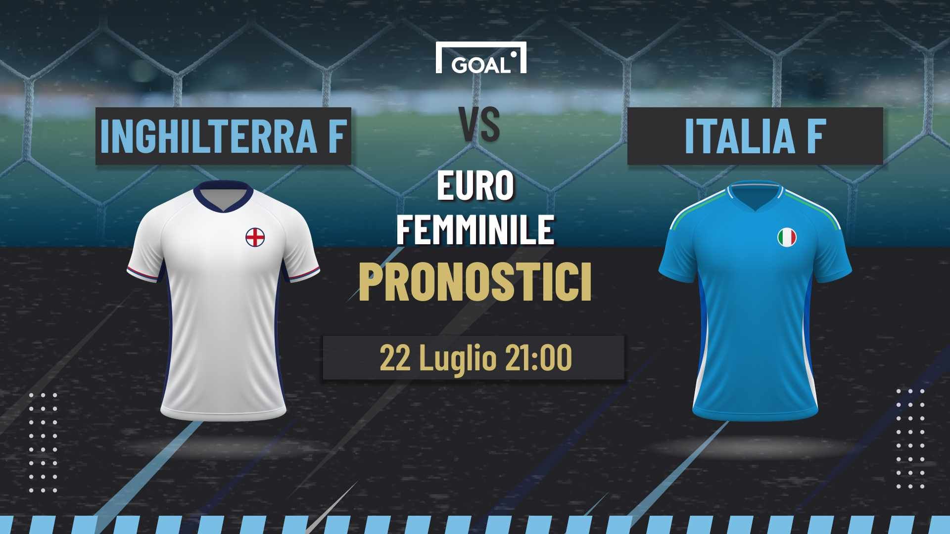 pronostici Inghilterra F - Italia F