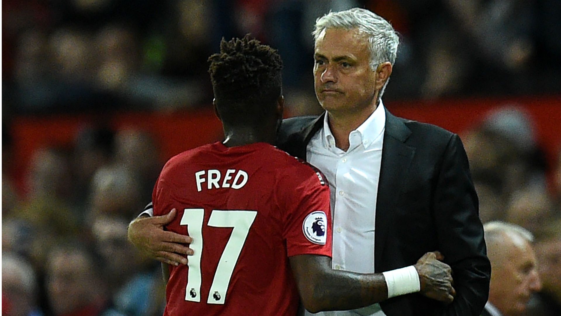 Fred Mourinho Manchester United Leicester Premier League 10 08 2018