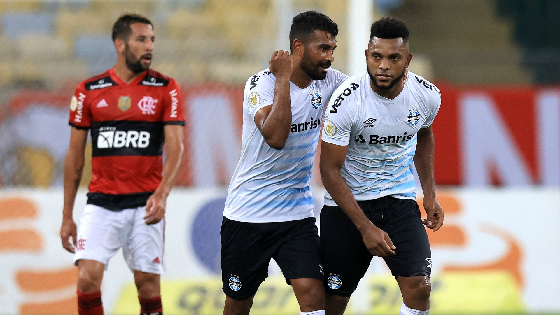 Borja comemora, Flamengo x Grêmio, Brasileirão, 19092021