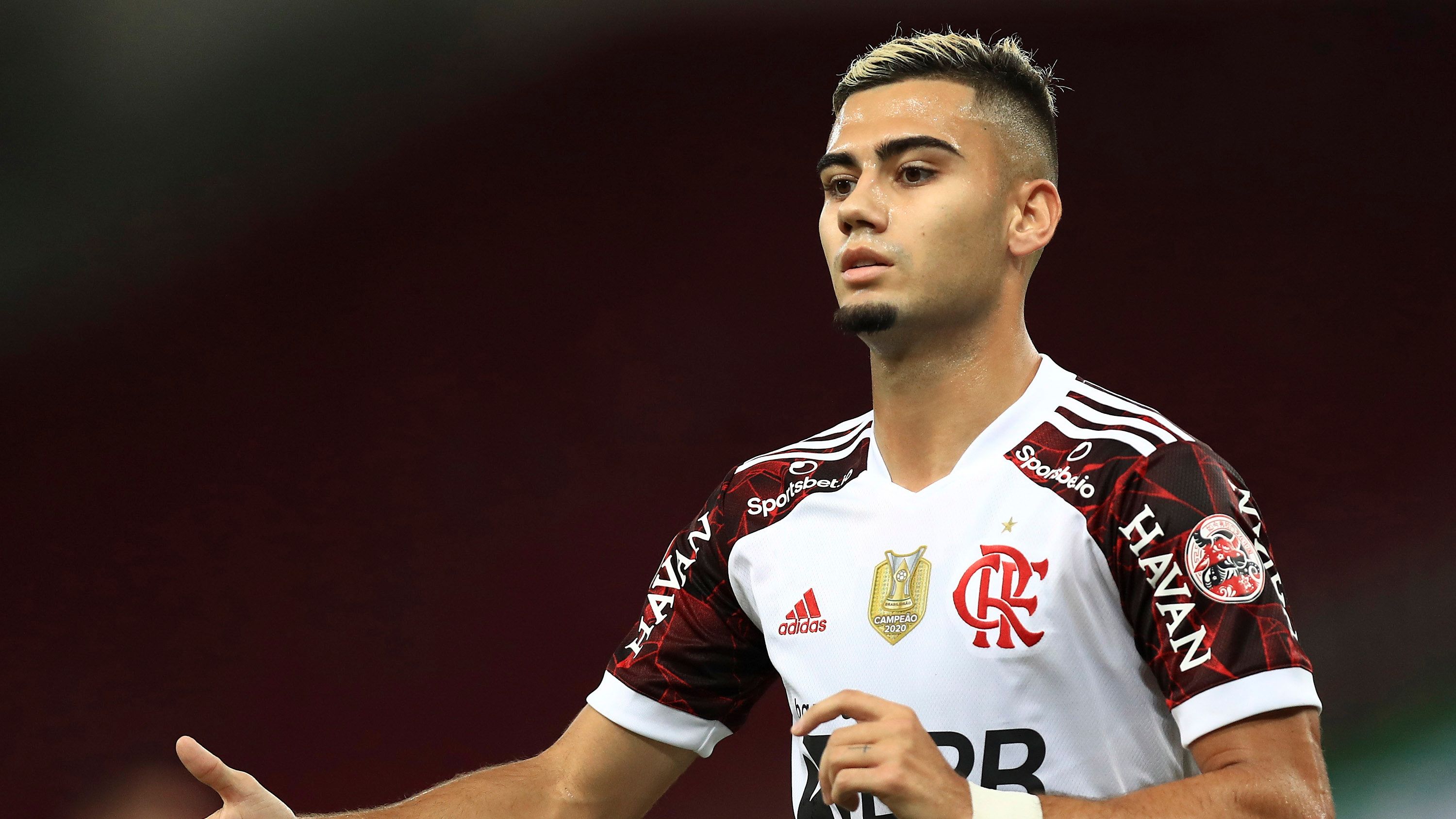 Andreas Pereira em Fluminense x Flamengo, o Fla-Flu