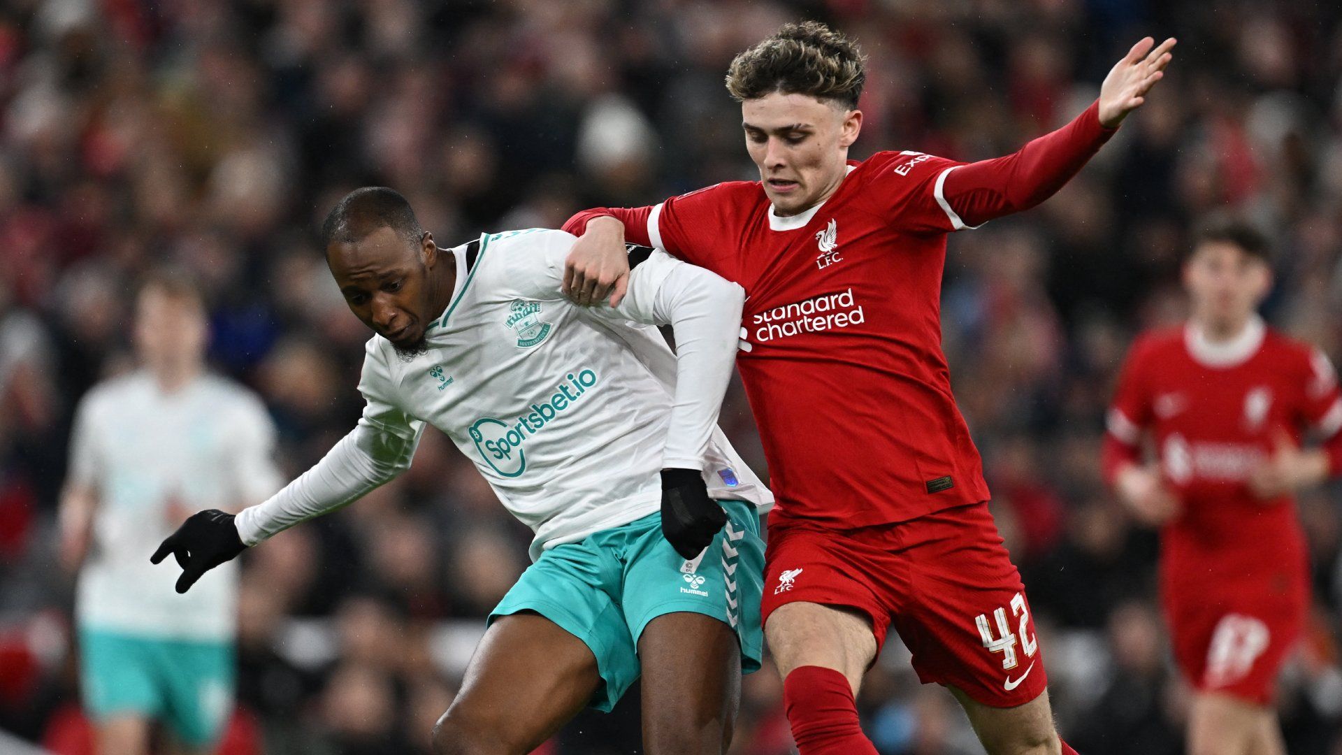 Bobby Clark Liverpool Southampton 2023-24