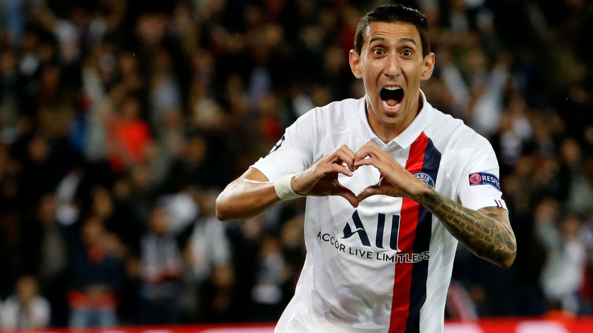 Angel Di Maria PSG Real Madrid UEFA Champions League 18092019
