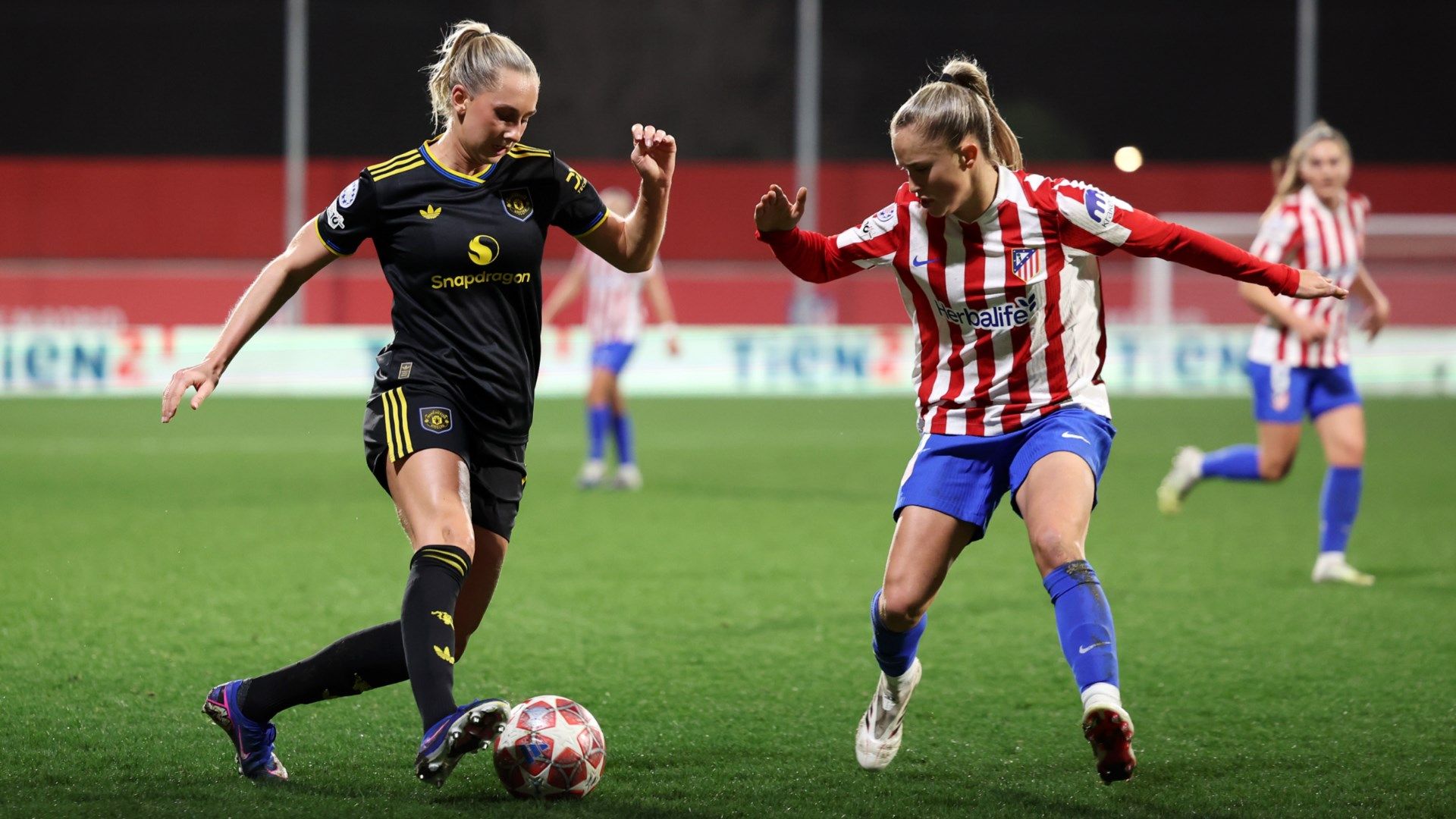 Ellen Wangerheim Andrea Medina Man Utd Atletico Madrid Women 2025-26