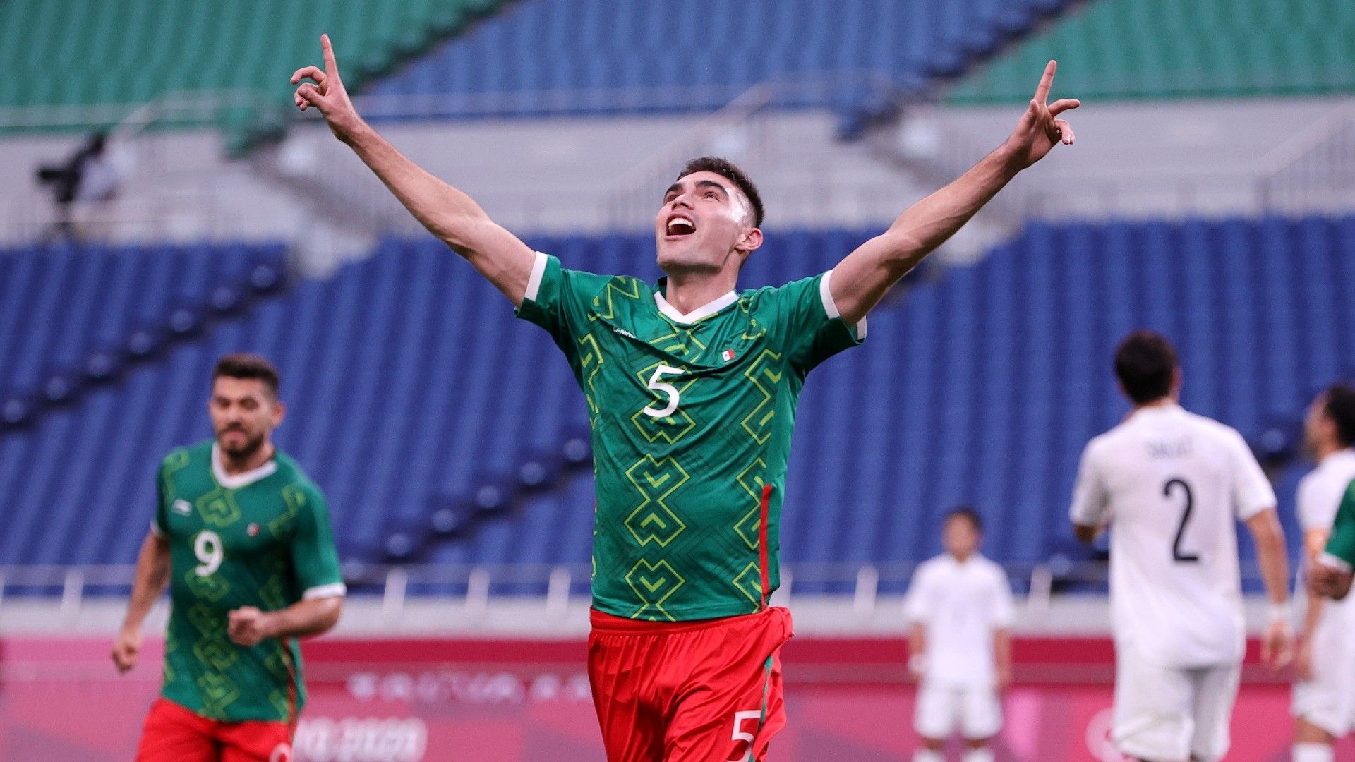 Johan Vasquez Mexico vs Japan Olympics 2020