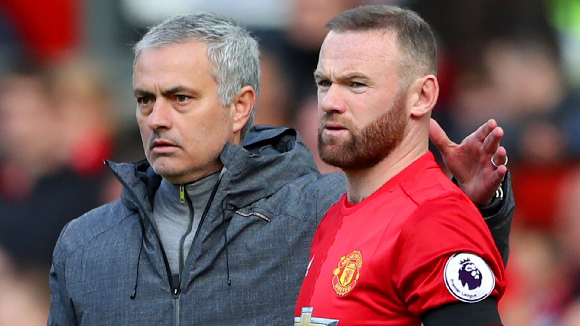 Jose Mourinho Wayne Rooney Manchester United