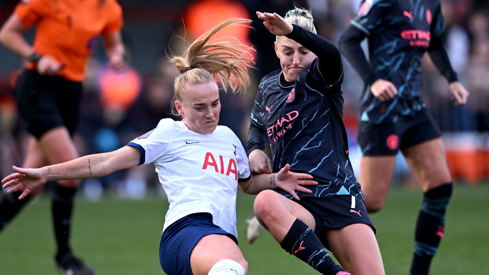 Tottenham Manchester City WSL 2023-24