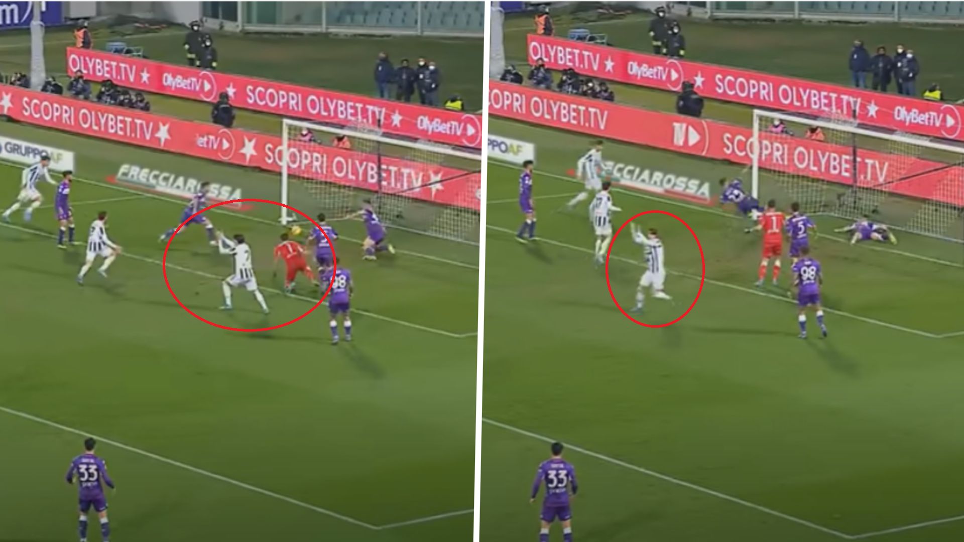 Vlahovic Fiorentina Juventus