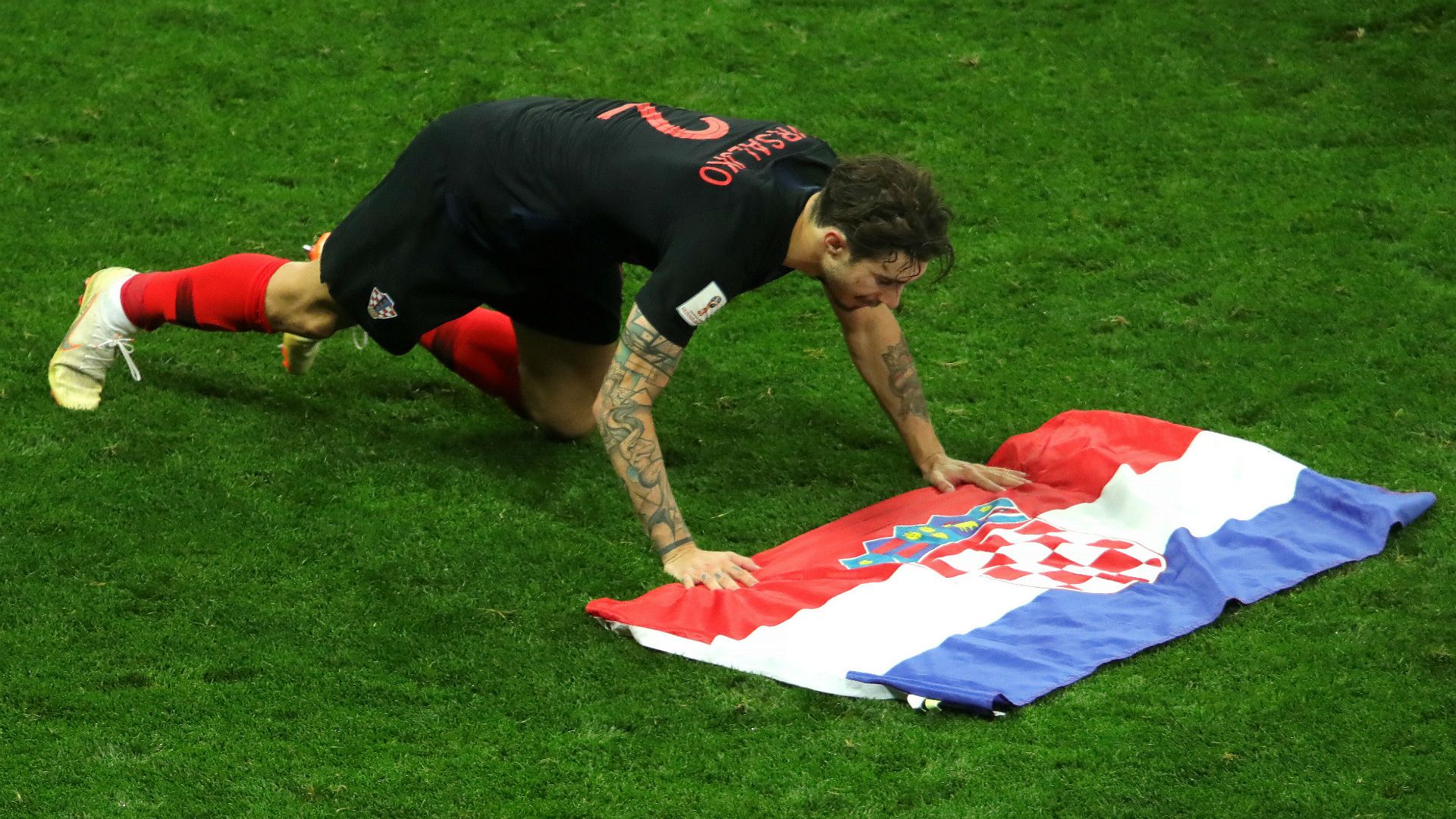 croatia england - sime vrsaljko - world cup - 11072018