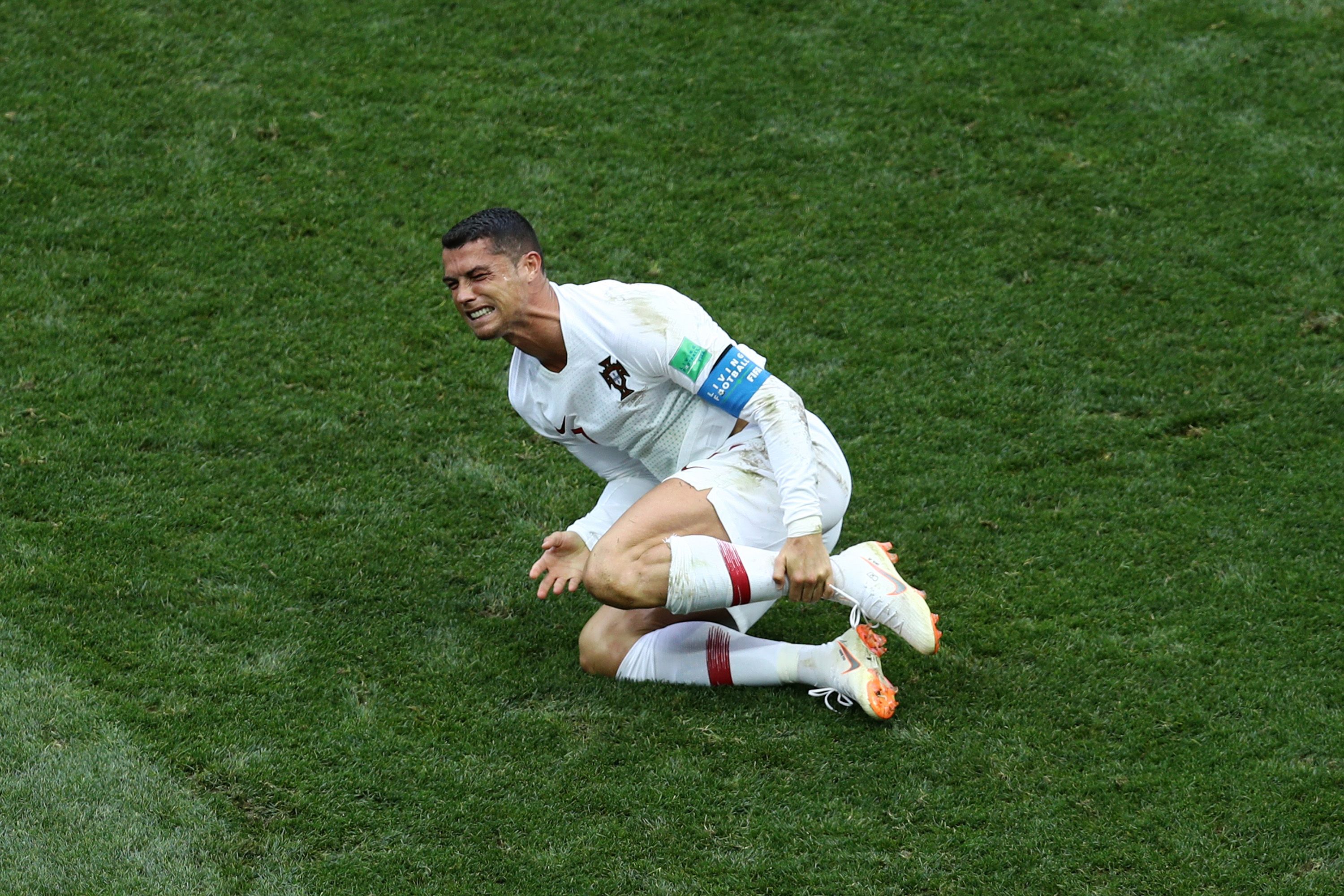 Cristiano Ronaldo Portugal Marruecos Mundial