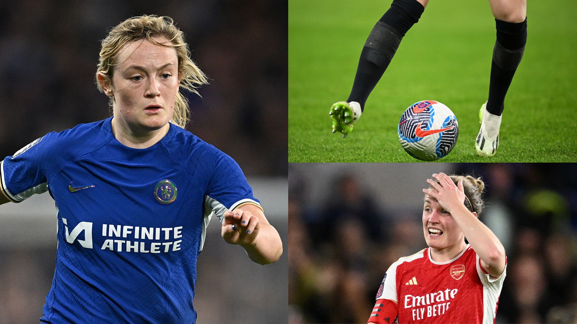 GFX Erin Cuthbert Socks Chelsea Arsenal