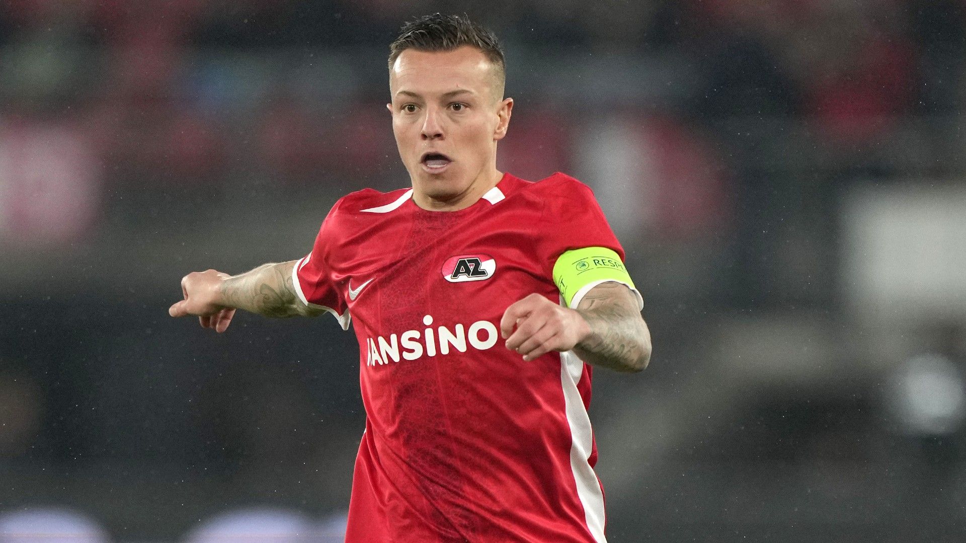  Jordy Clasie #8 of AZ Alkmaar 