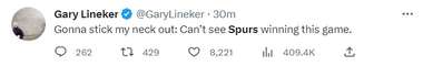 Spurs Lineker