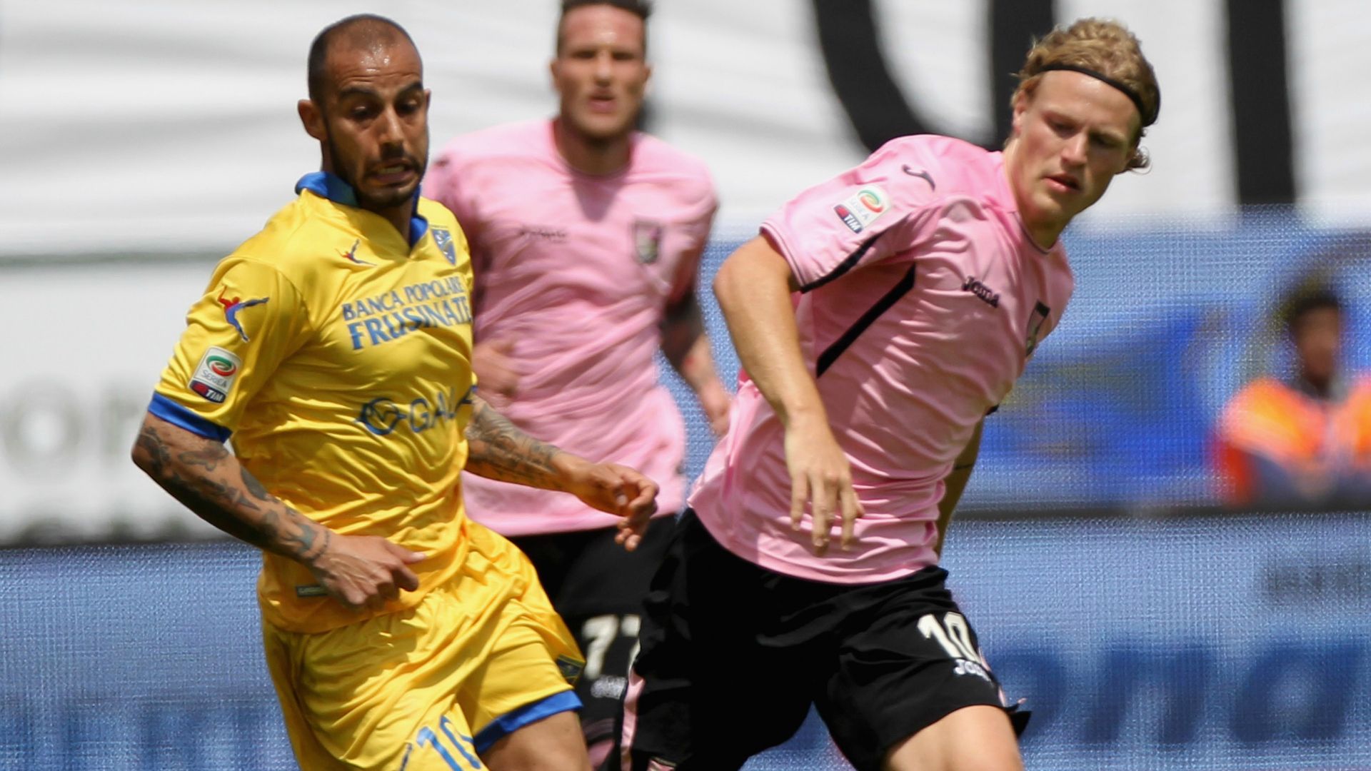 Danilo Soddimo Oscar Hiljemark Frosinone Palermo