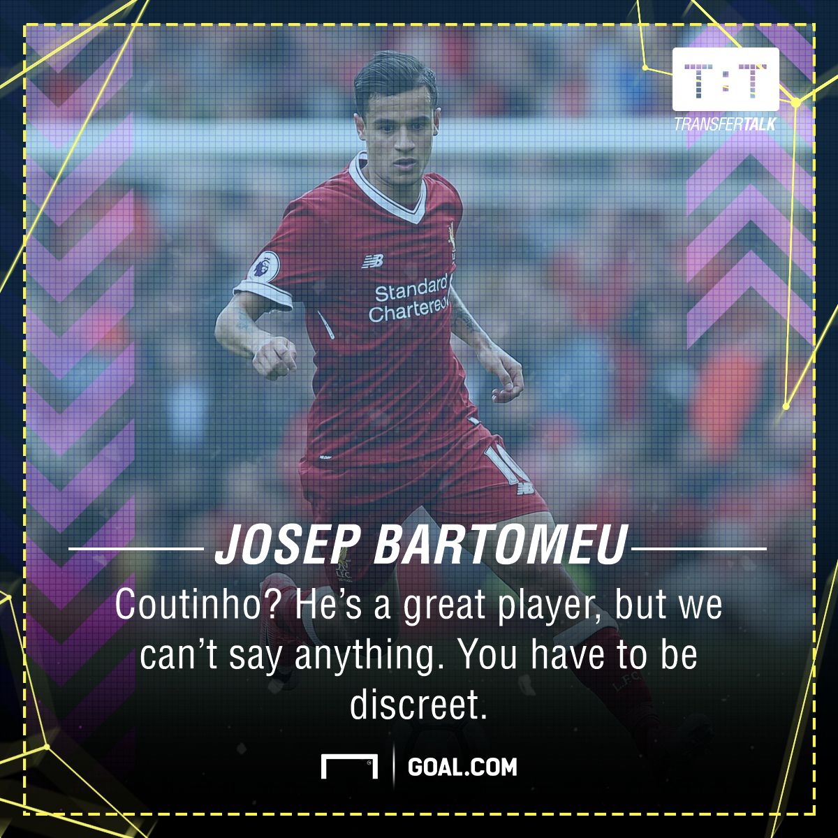 Philippe Coutinho Josep Bartomeu Barcelona