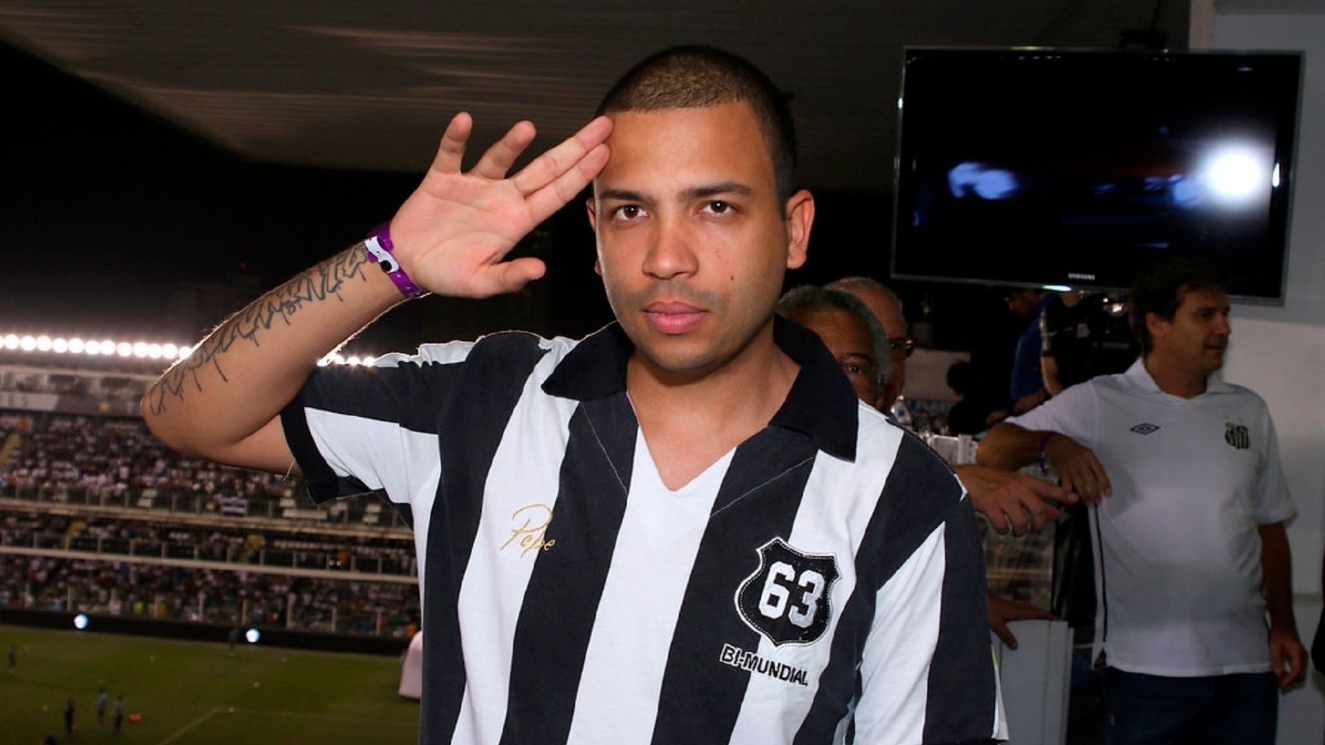 Projota Santos Vila Belmiro