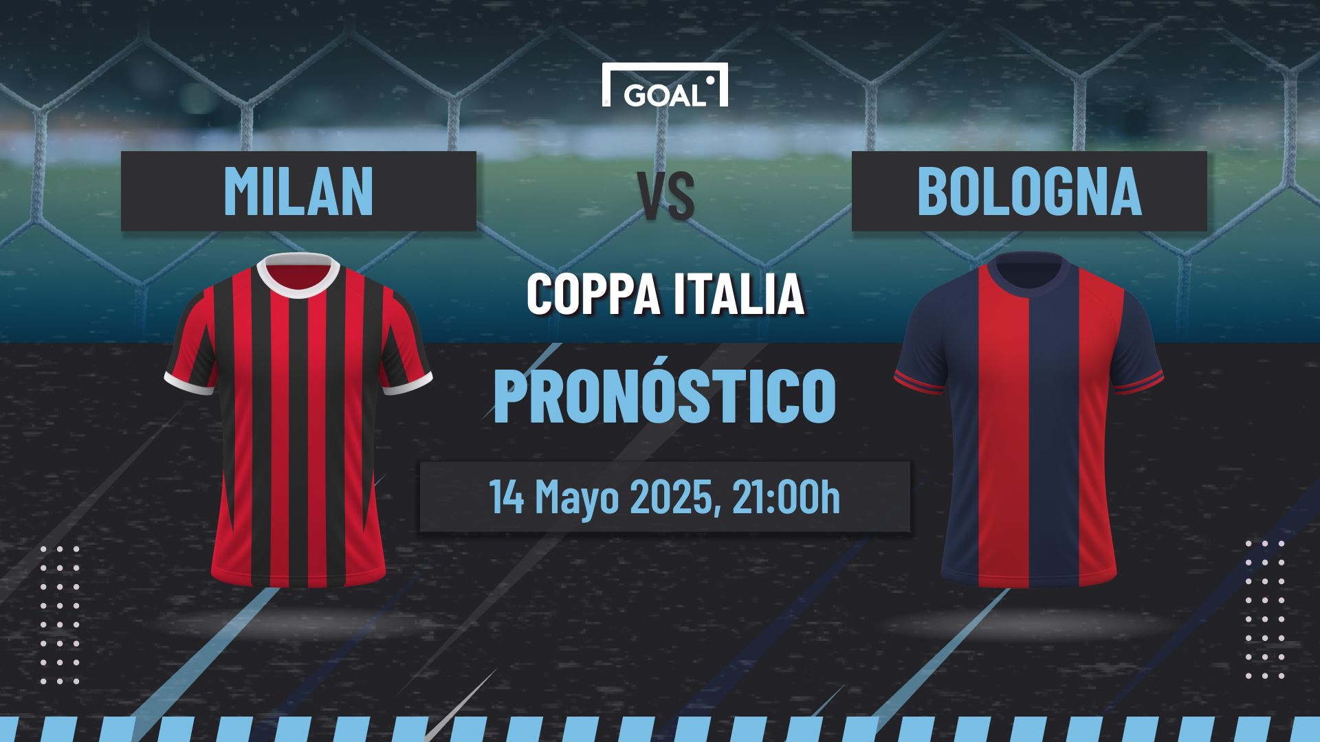 Milan vs Bologna Pronóstico y Apuestas Coppa Italia | 14/05/25