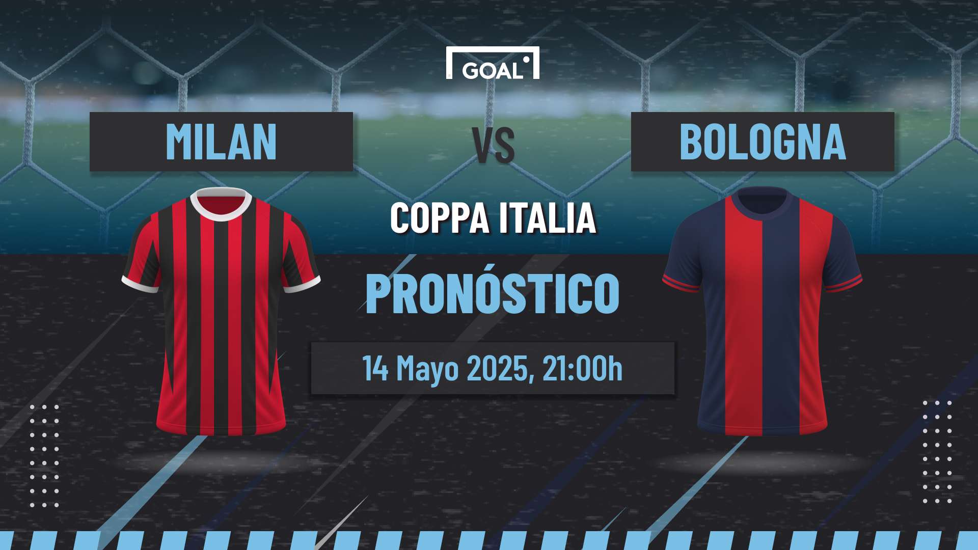 Milan vs Bologna Pronóstico y Apuestas Coppa Italia | 14/05/25