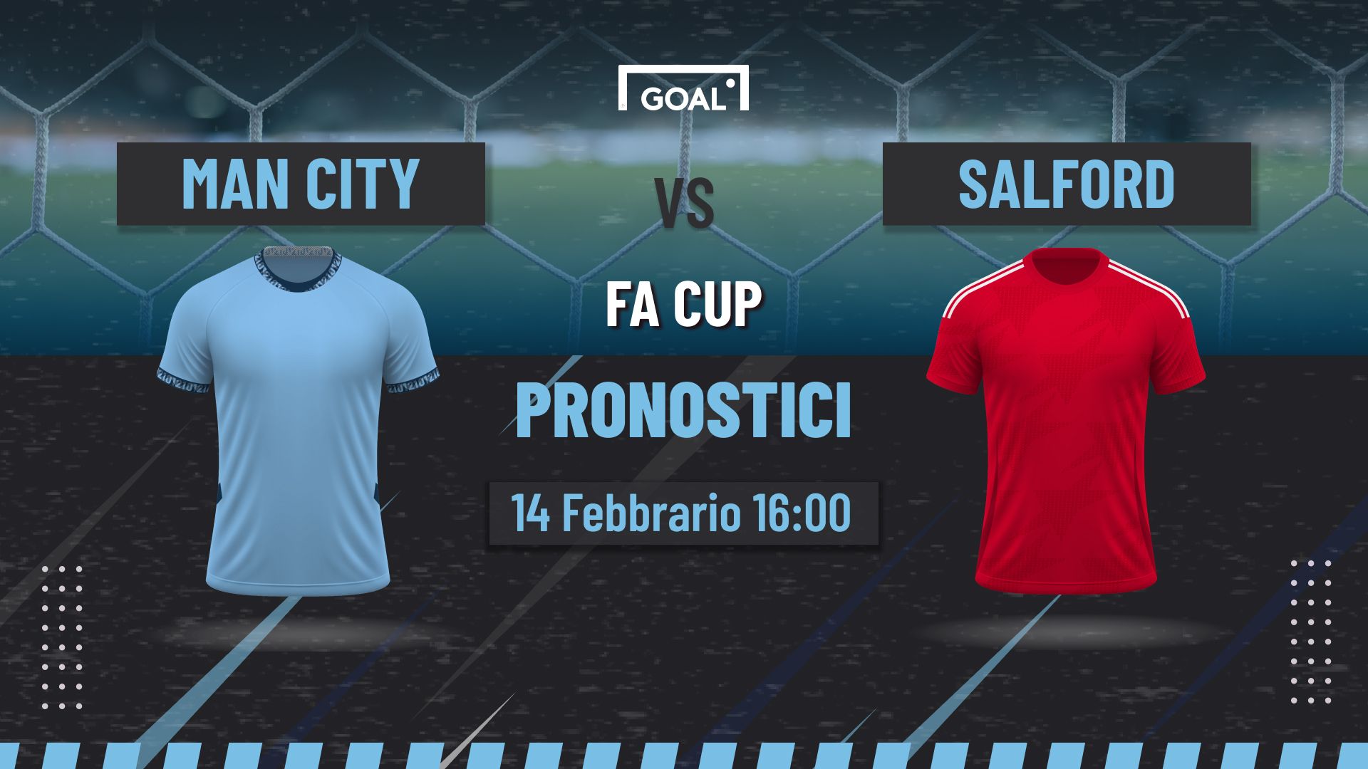 Pronostici Manchester City vs Salford