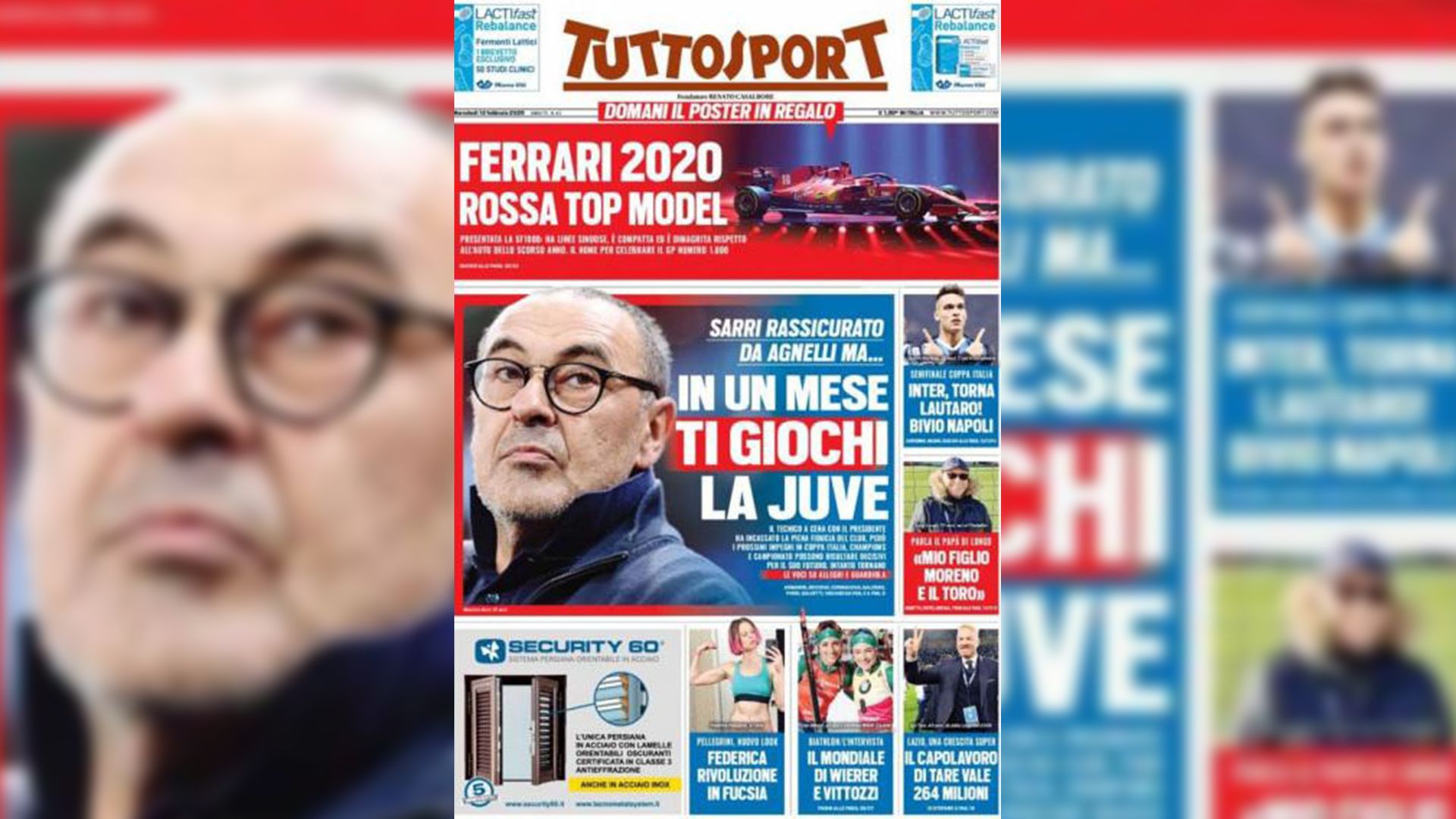 صحف ١٢ فبراير ٢٠٢٠