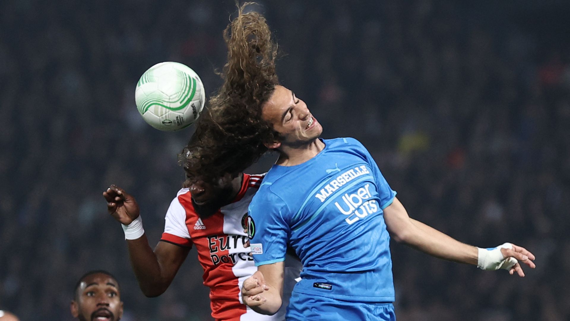 Matteo Guendouzi Feyenoord Marseille Europa League 28042022