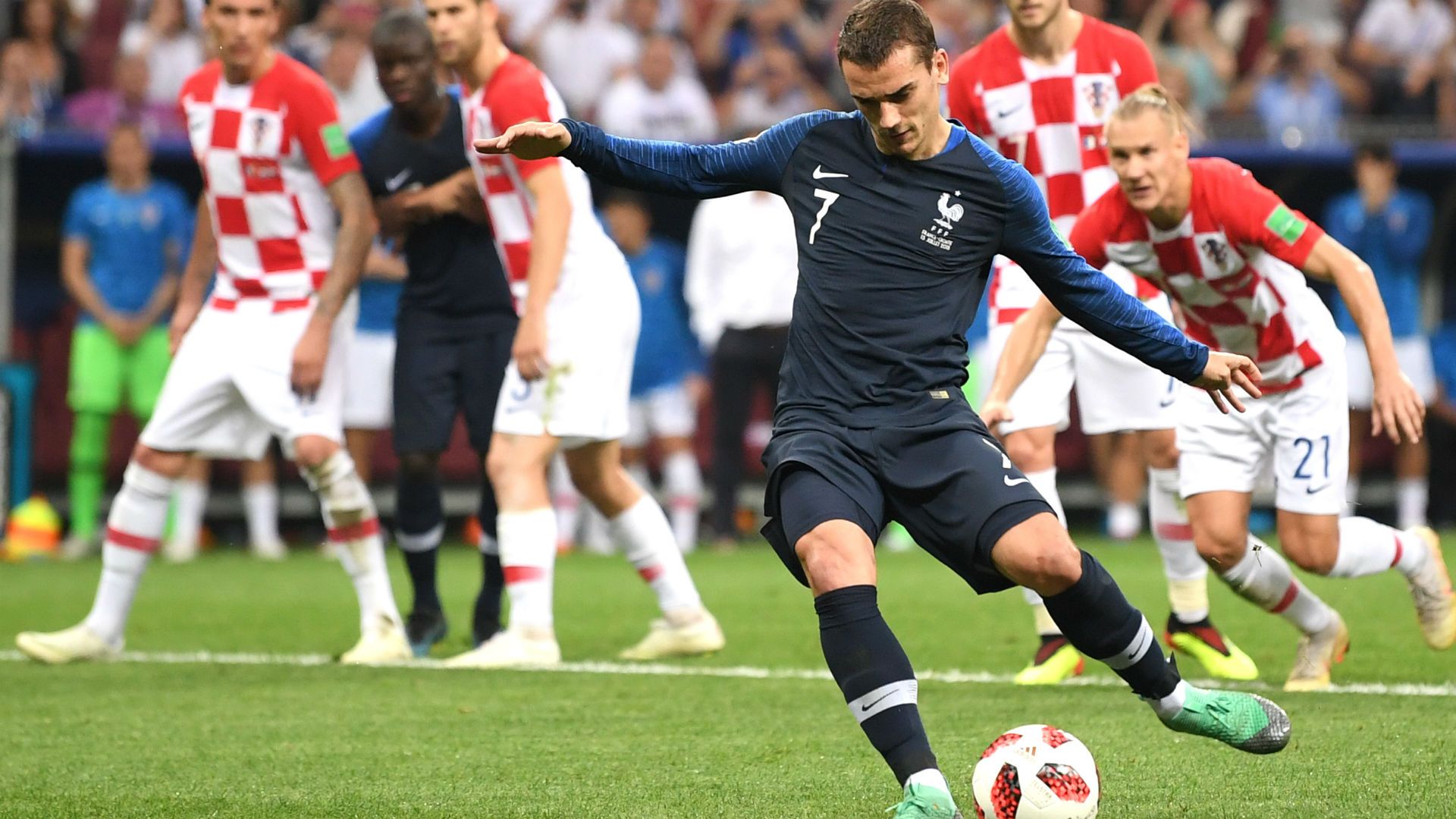Antoine Griezmann France Croatia World Cup Final 15072018