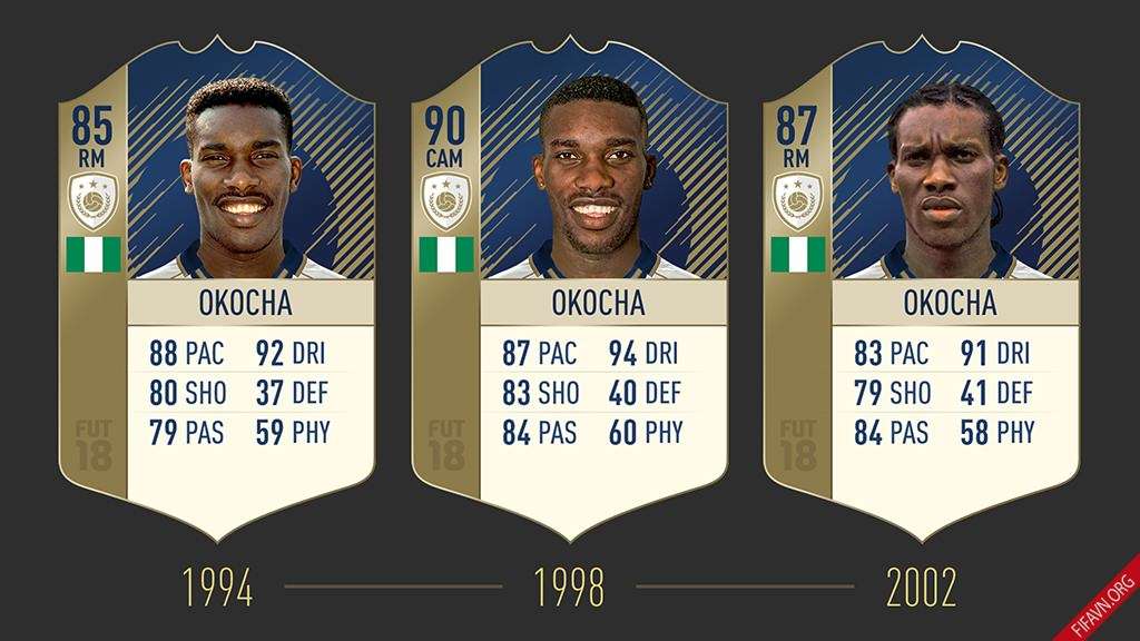 FUT Icons FIFA 18 Okocha