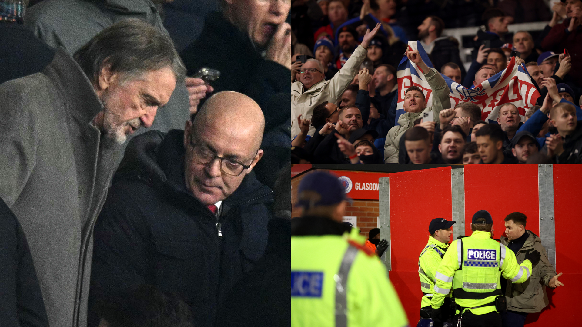 'Most embarrassing thing ever' - Man Utd fans brand club 'ticket touts' after Rangers supporters spotted in vast numbers in home end for Europa League tie as Red Devils issue statement | Goal.com UK