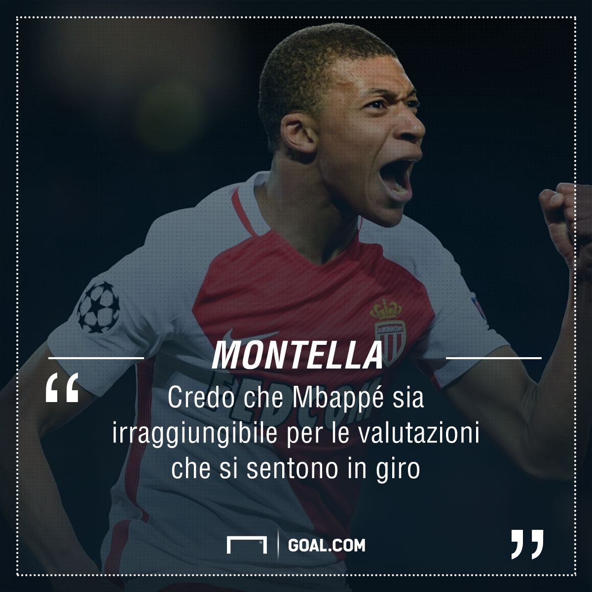 Montella su Mbappé PS ita