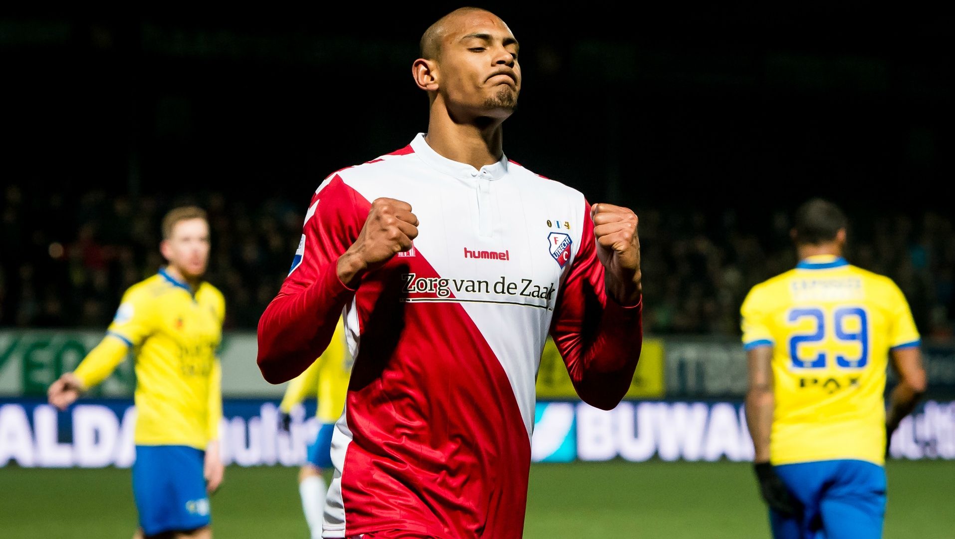 Sebastien Haller, SC Cambuur - FC Utrecht, 02122016