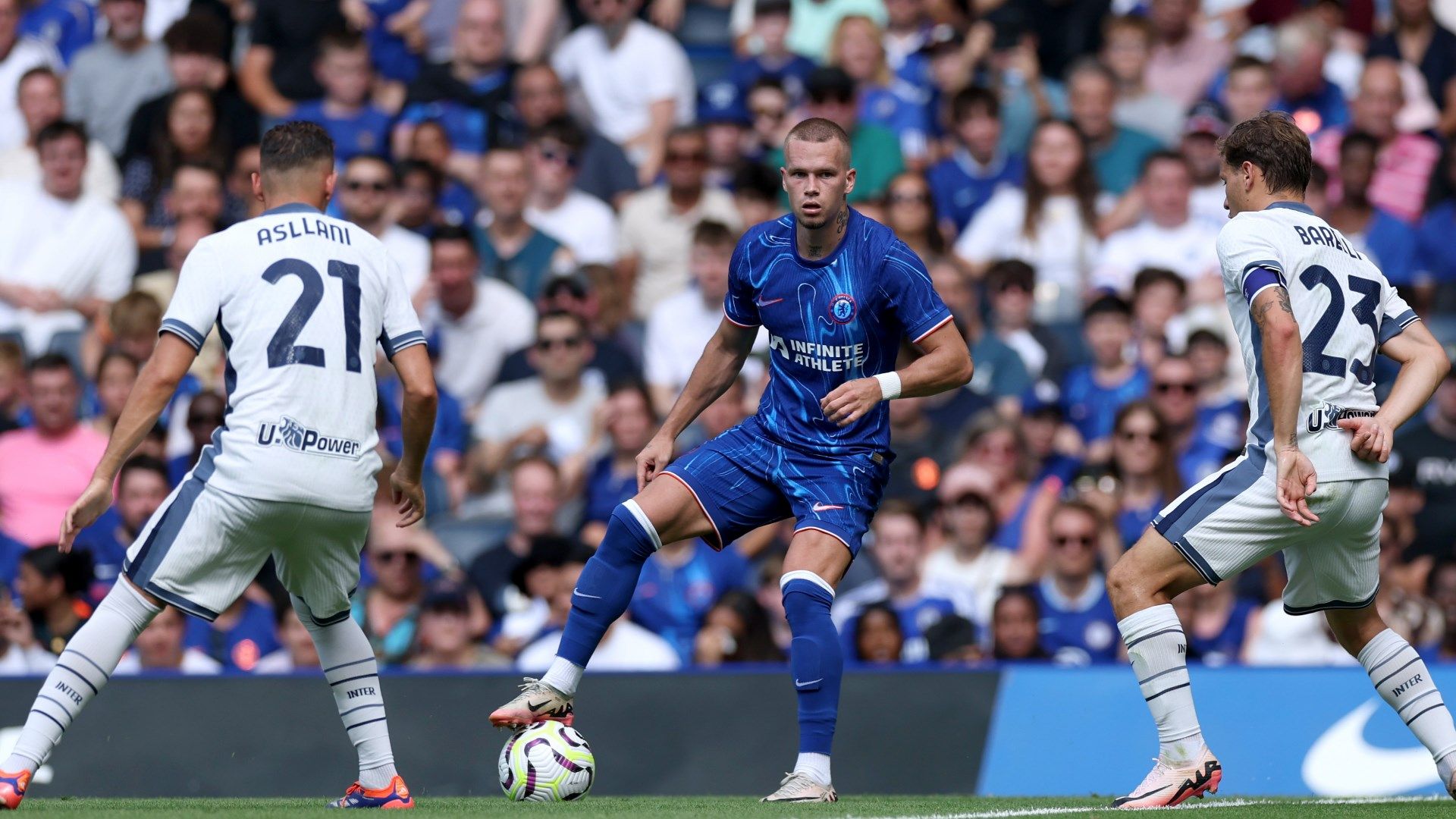 Mykhailo Mudryk Chelsea Inter friendly 2024-25