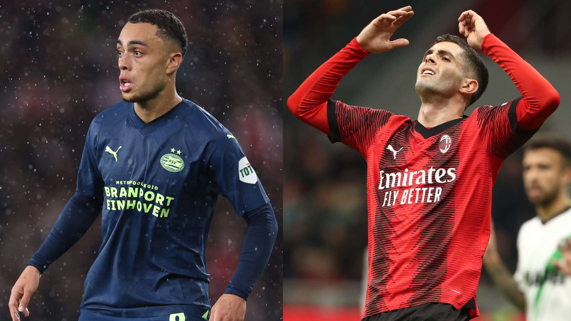 Christian Pulisic Sergino Dest split